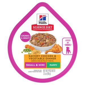 Hill's Puppy Small & Mini (Tray) 100gm